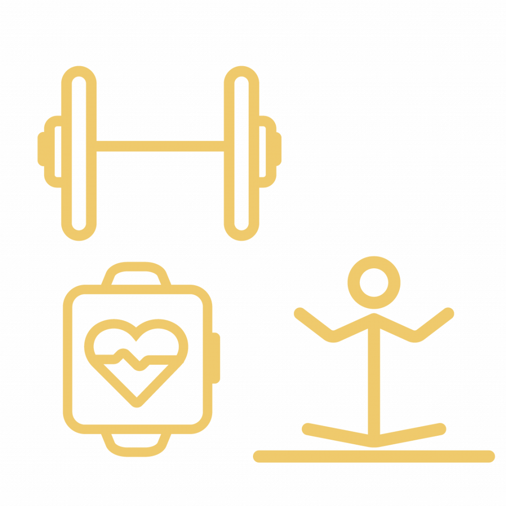 Excel Fitness Personal Training Icons
